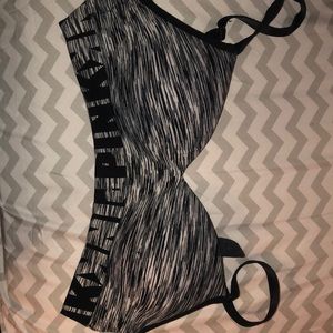 Fill coverage padded PINK sport bra